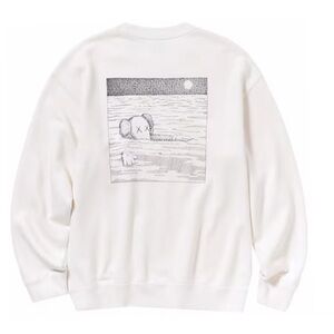 Uniqlo x KAWS White Crewneck Sweater